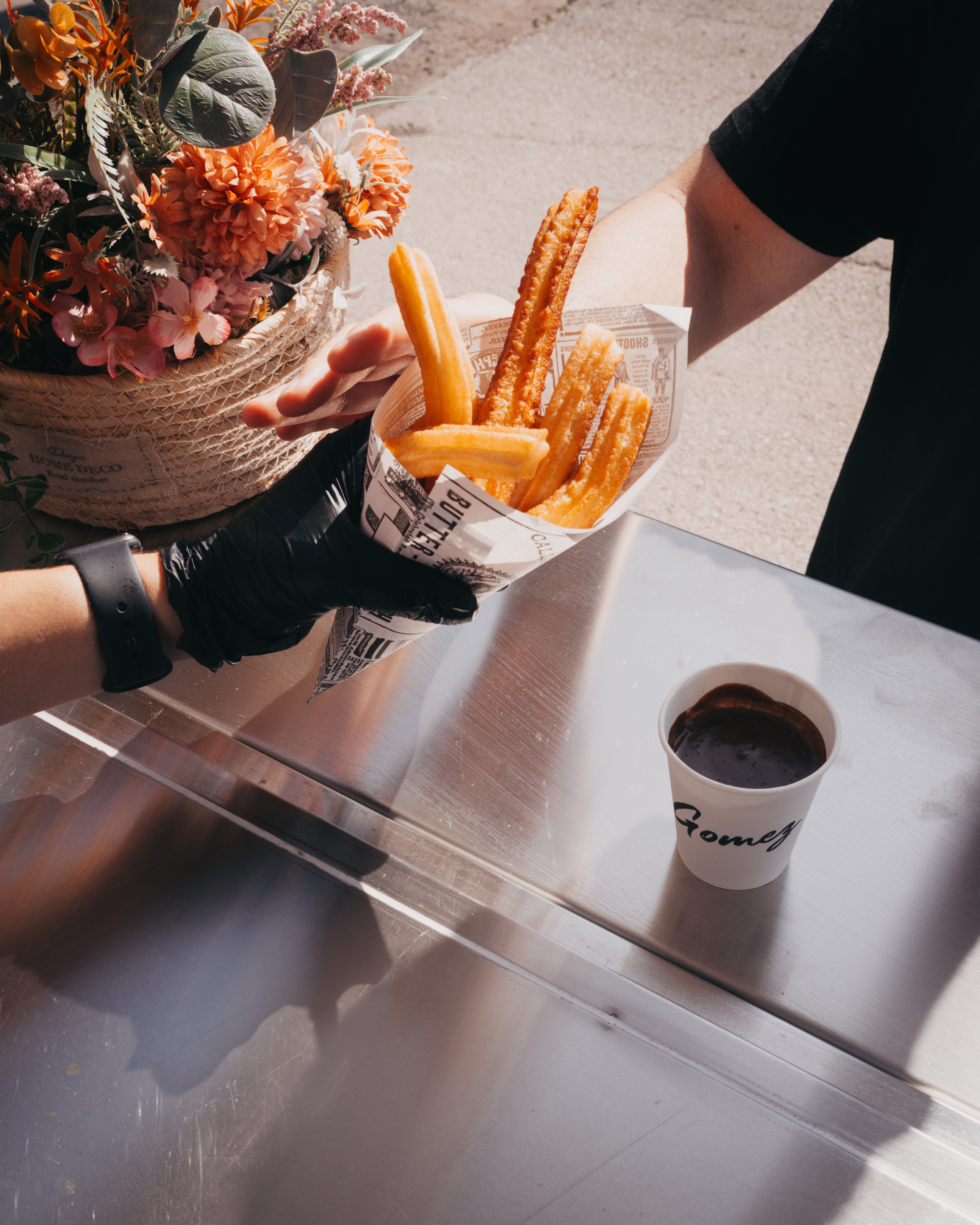 Food truck en un evento