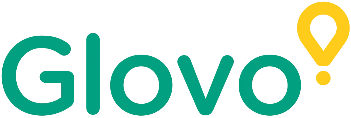Logo de Glovo – evento corporativo con churros