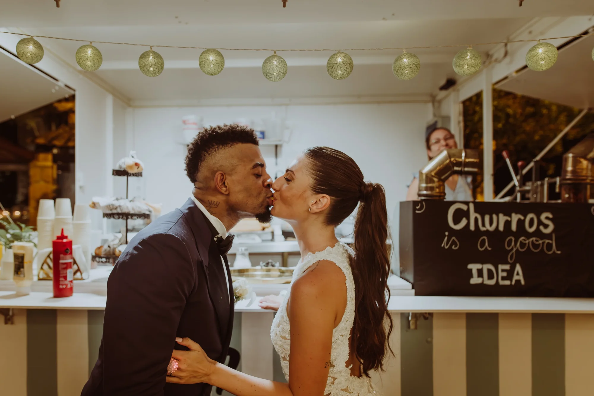 Rincón de churros personalizado para boda